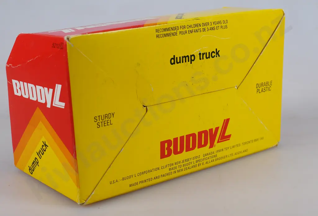 BUDDY L JUNIOR FIRE EMERGENCY & DUMP TRUCK Image 1++
