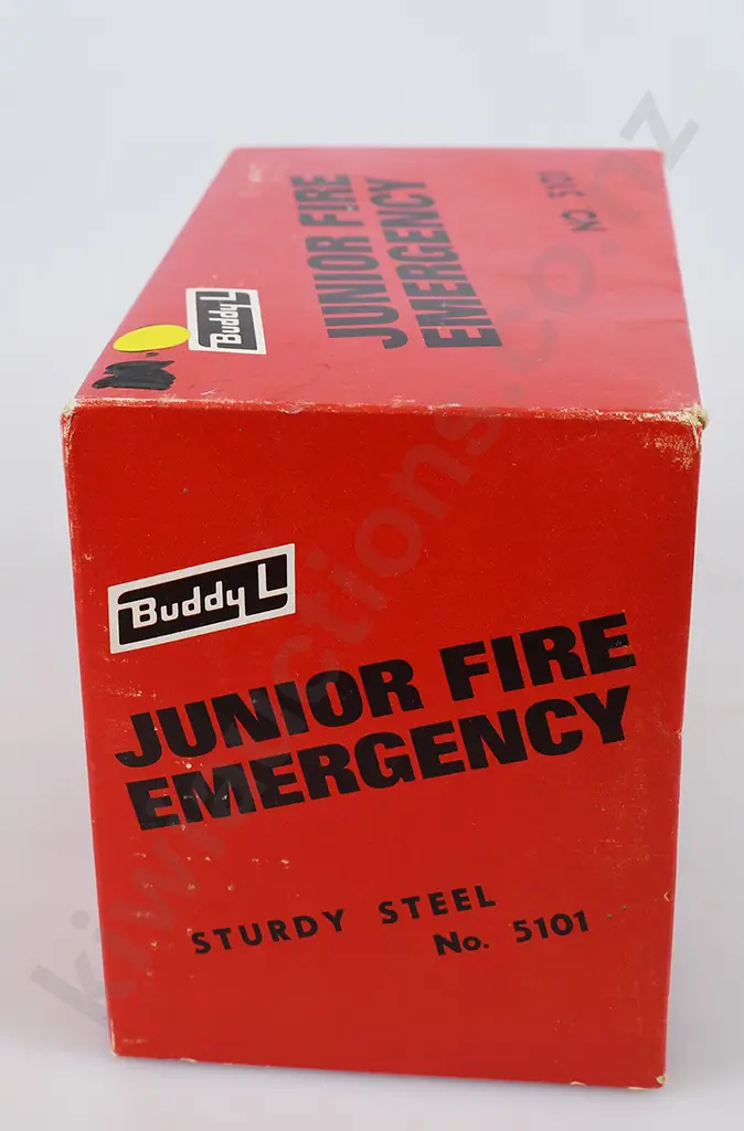 BUDDY L JUNIOR FIRE EMERGENCY & DUMP TRUCK Image 1++