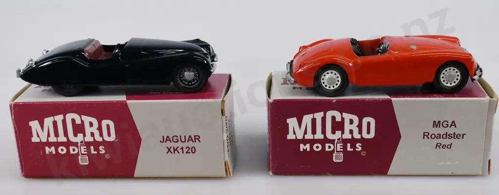 MICRO MODELS JAGUAR & MGA ROADSTER Image 1++