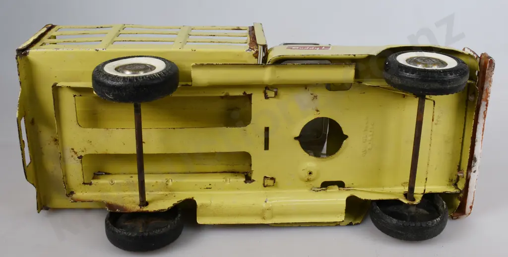 BUDDY L PRESSED STEEL RANCH STAKE TRUCK Image 1++