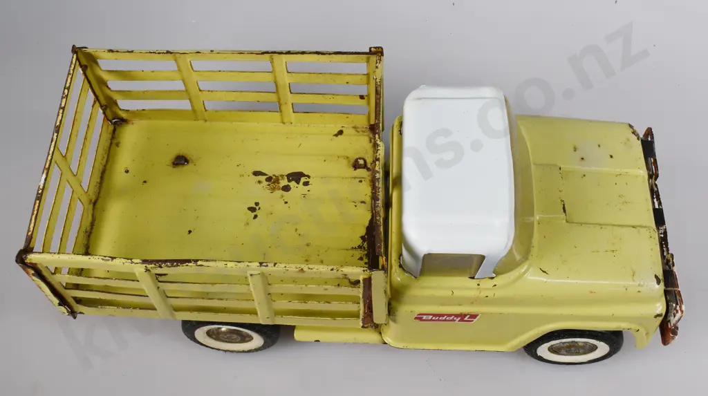 BUDDY L PRESSED STEEL RANCH STAKE TRUCK Image 1++