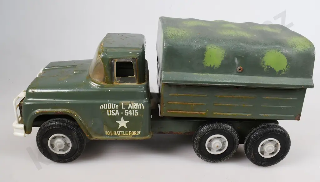 BUDDY L ARMY TROOP TRANSPORTER Image 1++