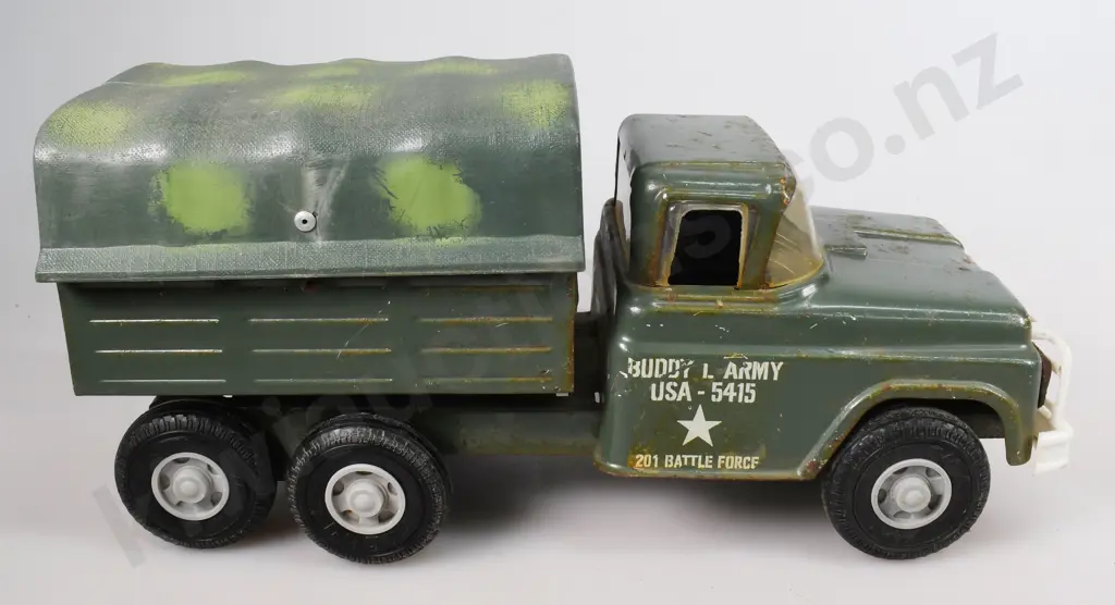 BUDDY L ARMY TROOP TRANSPORTER Image 1++