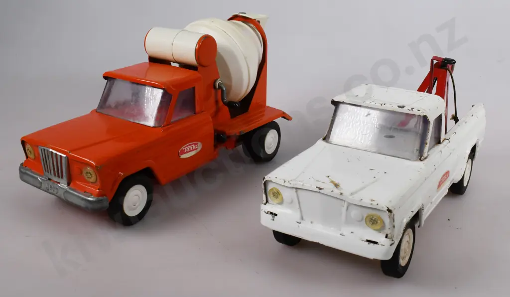 TONKA MINI CEMENT MIXER & WRECKER Image 1++