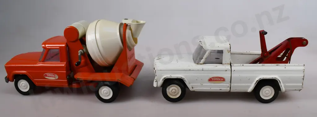 TONKA MINI CEMENT MIXER & WRECKER Image 1++