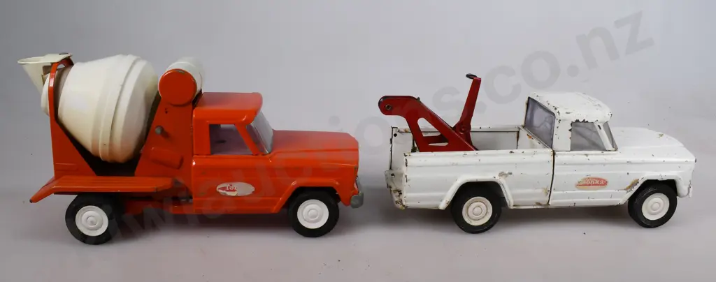 TONKA MINI CEMENT MIXER & WRECKER Image 1++