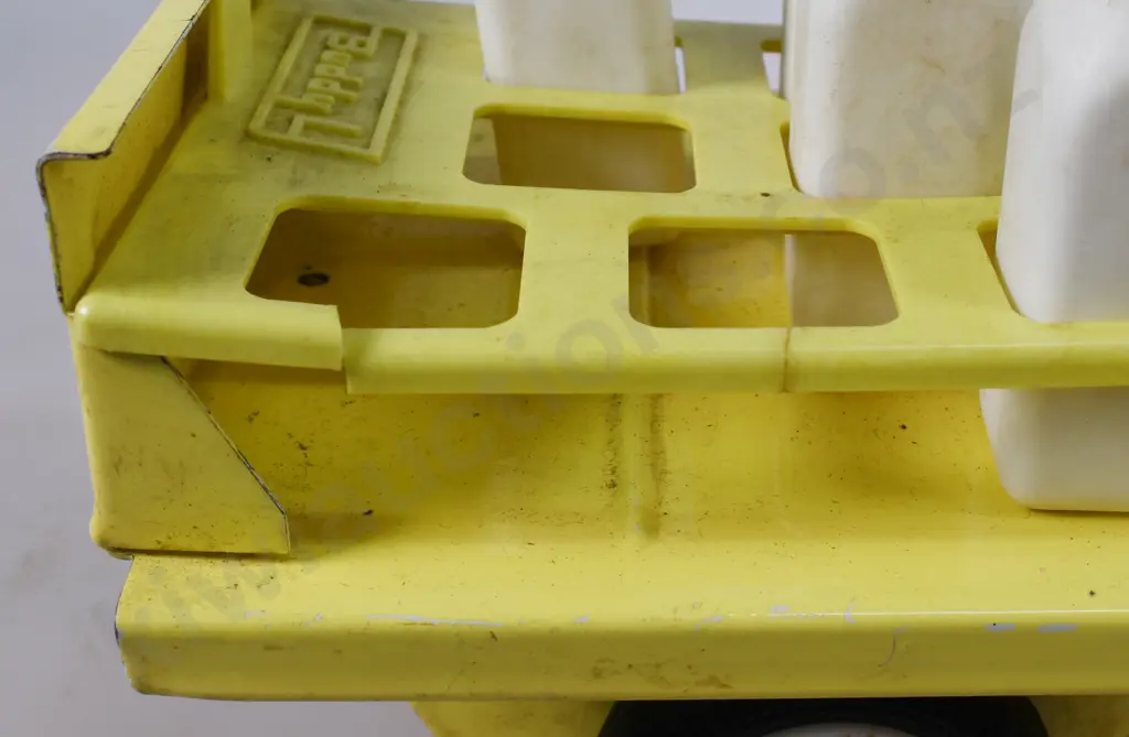 BUDDY L STEEL SPRING SUSPENSION MILK TRUCK Image 1++