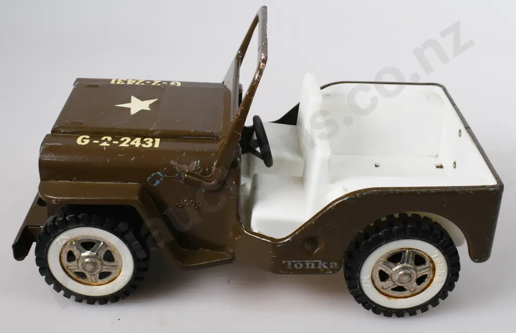TONKA  ARMY JEEP Image 1++
