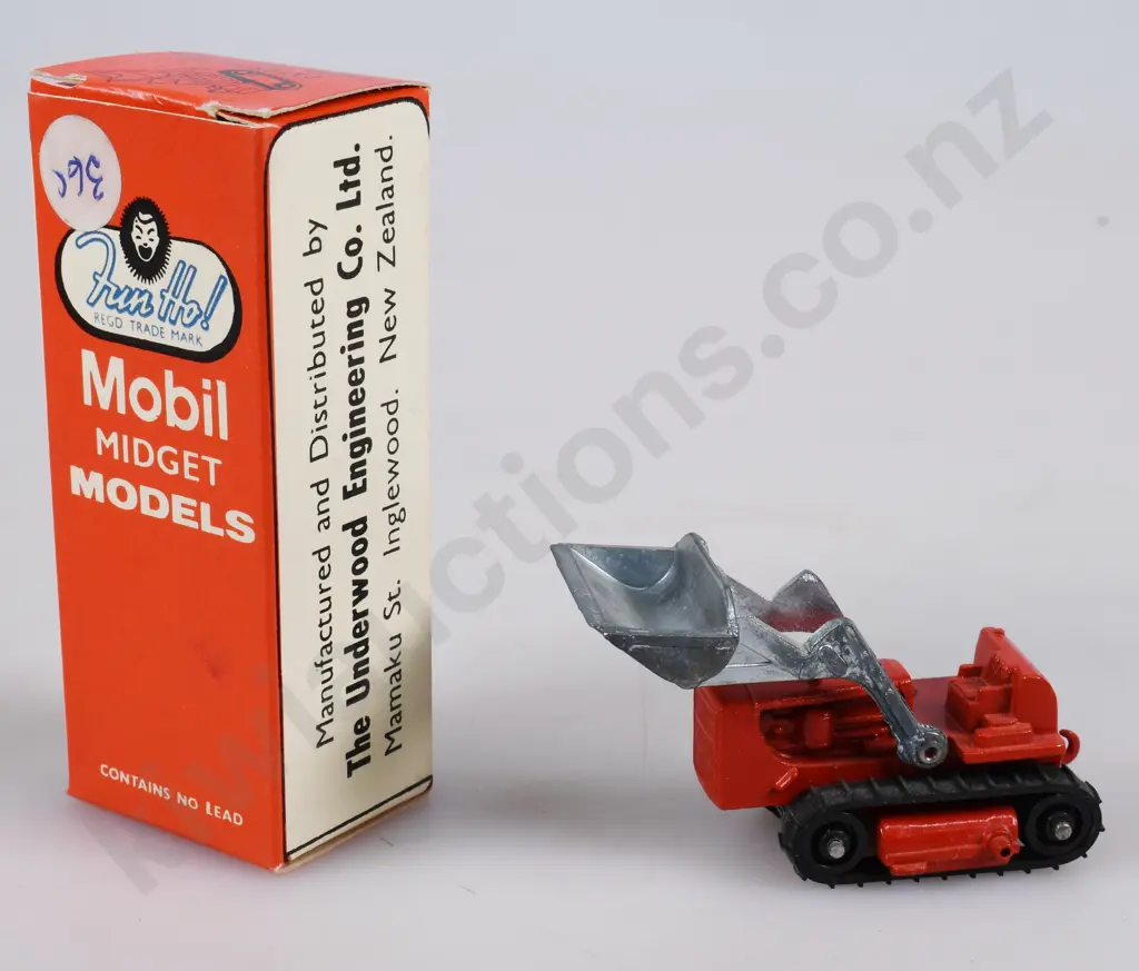 FUN HO MIDGET CATERPILAR FRONT END ROLLER  NO 44, BOXED Image 1++