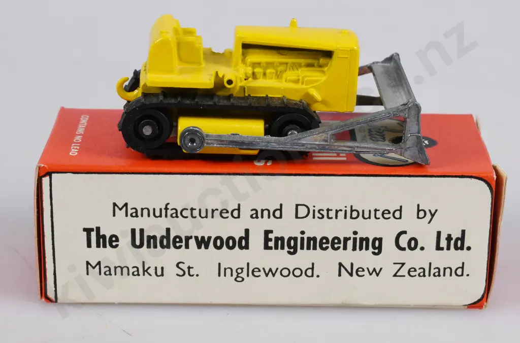 FUN HO MIDGET CATERPILAR BULLDOZER NO 46, BOXED Image 1++