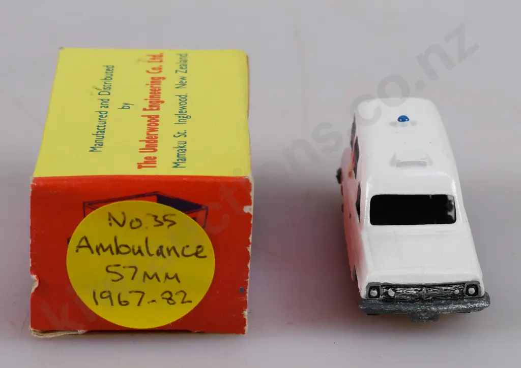 FUN HO MIDGET AMBULANCE NO 35, BOXED Image 1++