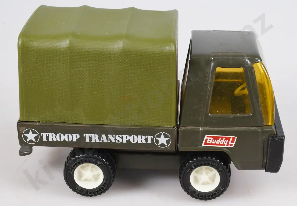 BUDDY L JUNIOR ARMY TROOP TRANSPORTER Image 1++