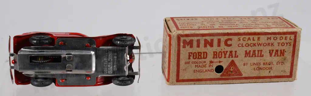 TRIANG MINIC CLOCKWORK FORD ROYAL MAIL VAN Image 1++