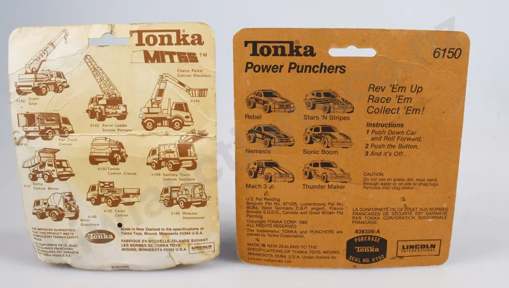 TONKA MITES & POWER PUNCHER VEHICLES Image 1++