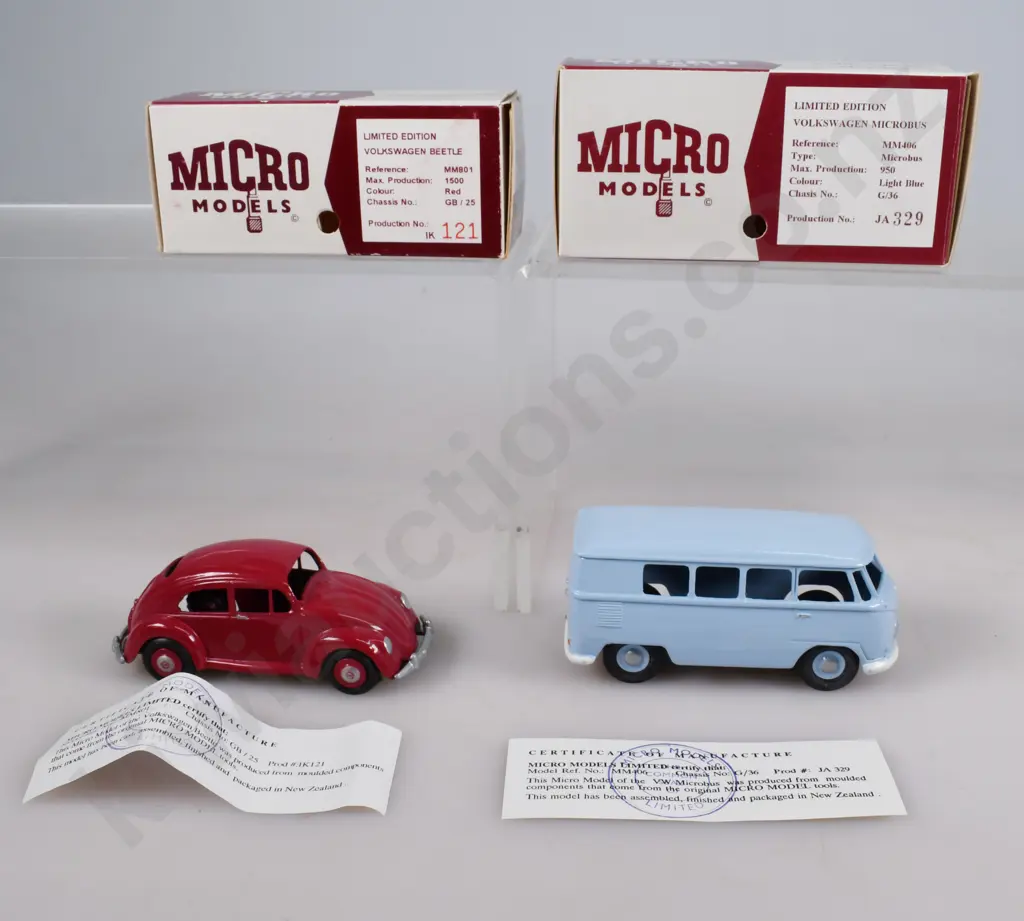 MICRO MODEL VOLKSWAGEN BEETLE & BUS Image 1++