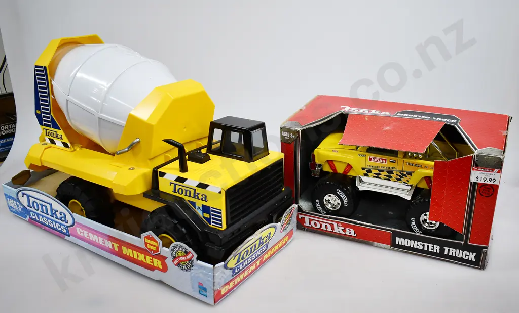 TONKA CEMENT MIXER, MONSTER TRUCK Image 1++