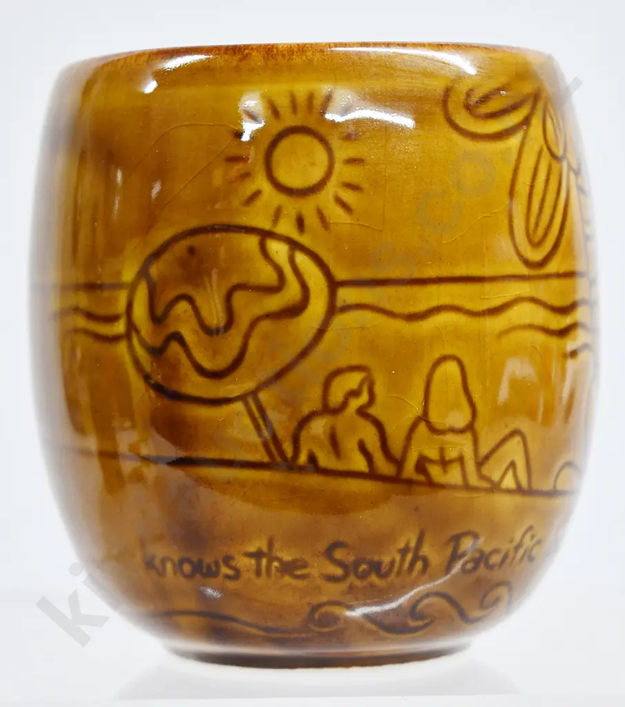 CROWN LYNN AIR NEW ZEALAND BEAKER Image 1++