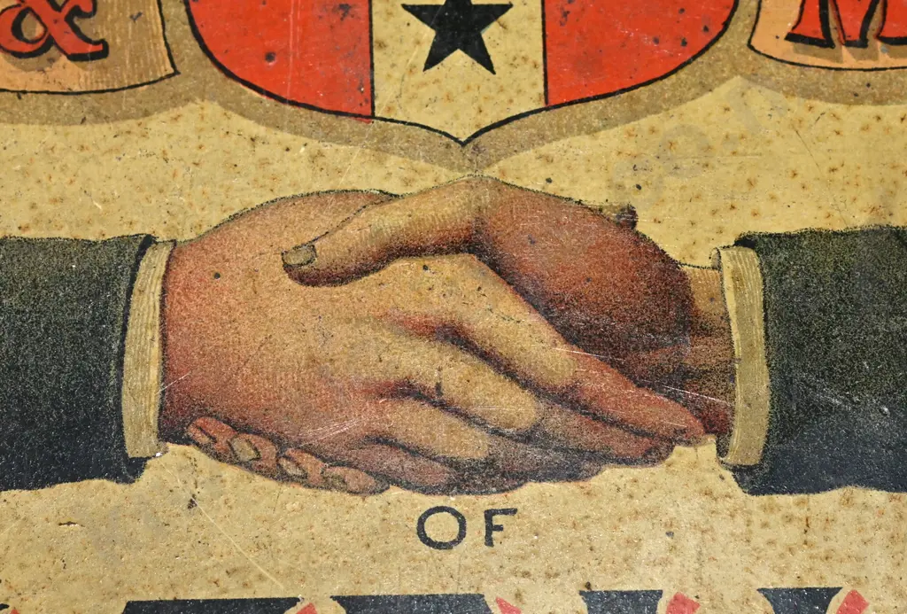 THE UNION FIRE & MARINE INSURANCE PRINTED TIN SIGN Image 1++