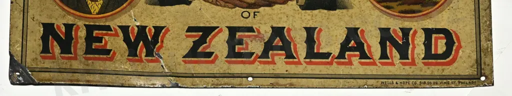 THE UNION FIRE & MARINE INSURANCE PRINTED TIN SIGN Image 1++