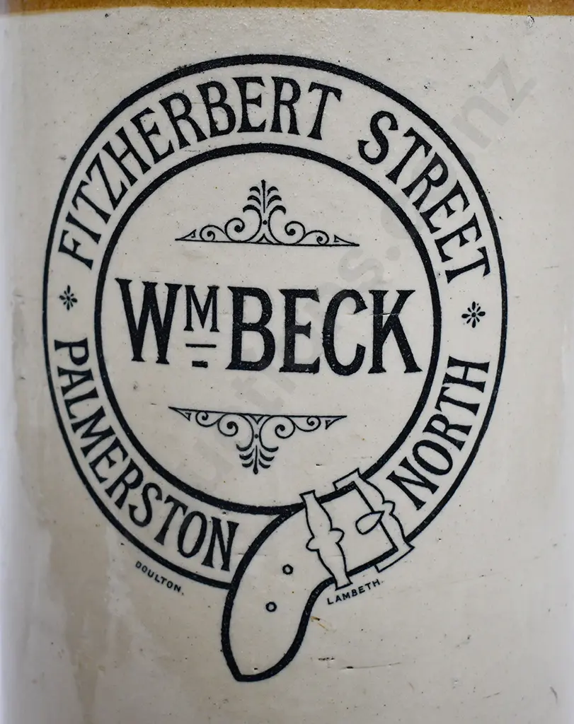 BECK PALMERSTON NORTH STONE JAR Image 1++