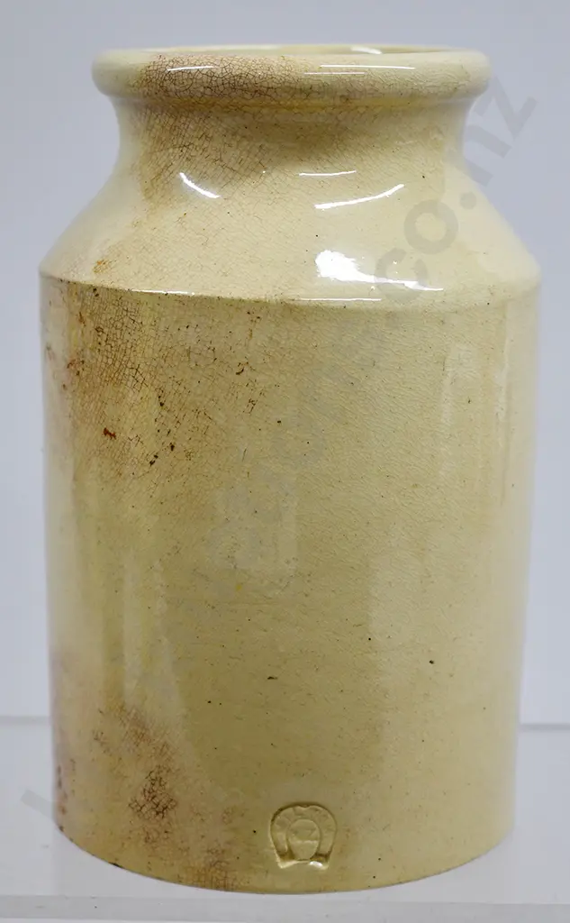 MILTON POTTERIES HORSESHOE MARK JAM POT Image 1++