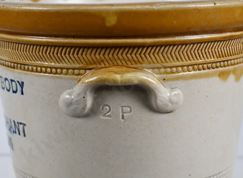 LIGHTBODY HAMILTON BUTTER CROCK Image 1++