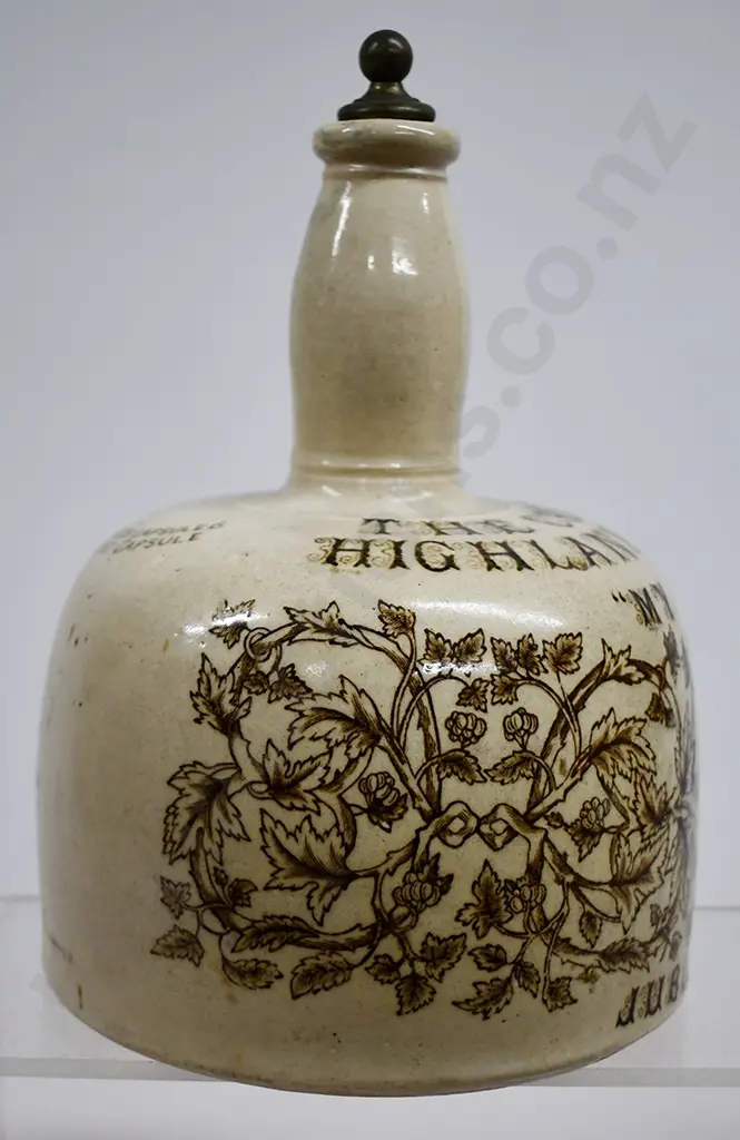 MY QUEEN STONEWARE WHISKY JUG Image 1++