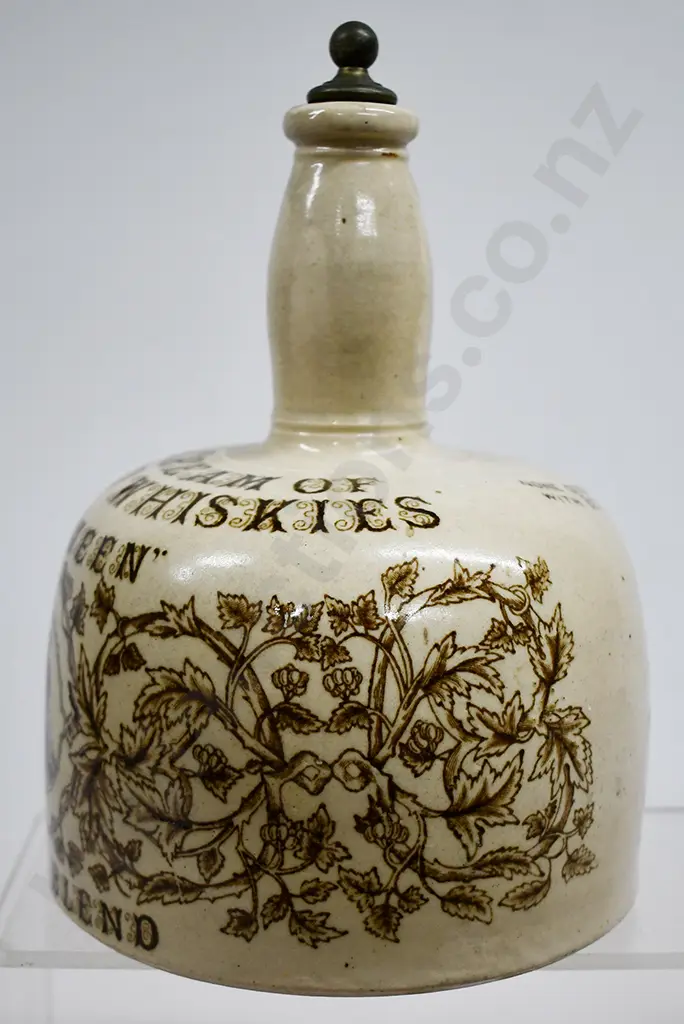 MY QUEEN STONEWARE WHISKY JUG Image 1++