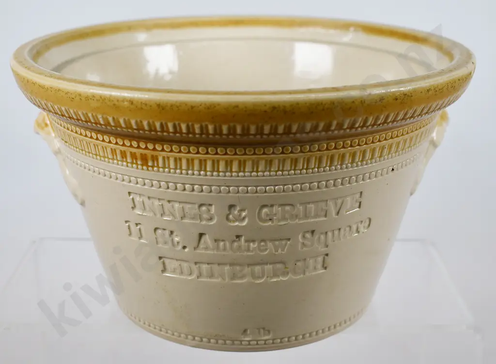 INNES & GRIEVE EDINGURGH BUTTER CROCK Image 1++