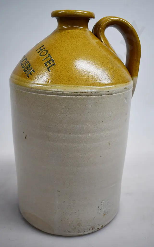 GARSTON HOTEL D.U. CROSBIE STONE JAR Image 1++