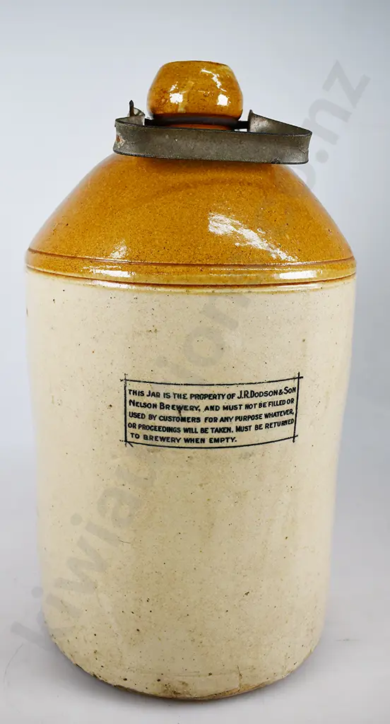 DODSON NELSON 2 GALLON STONE JAR Image 1++
