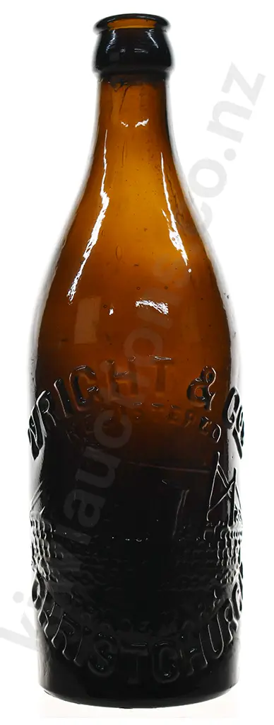WRIGHT CHRISTCHURCH 10oz CROWN TOP, OLIVE AMBER Image 1++