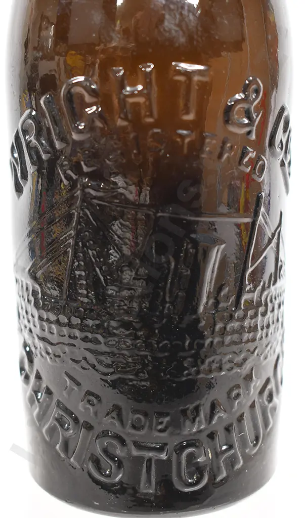 WRIGHT CHRISTCHURCH 10oz CROWN TOP, OLIVE AMBER Image 1++