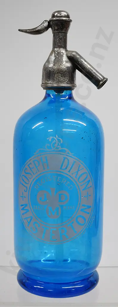 DIXON MASTERTON BLUE SODA SYPHON Image 1++