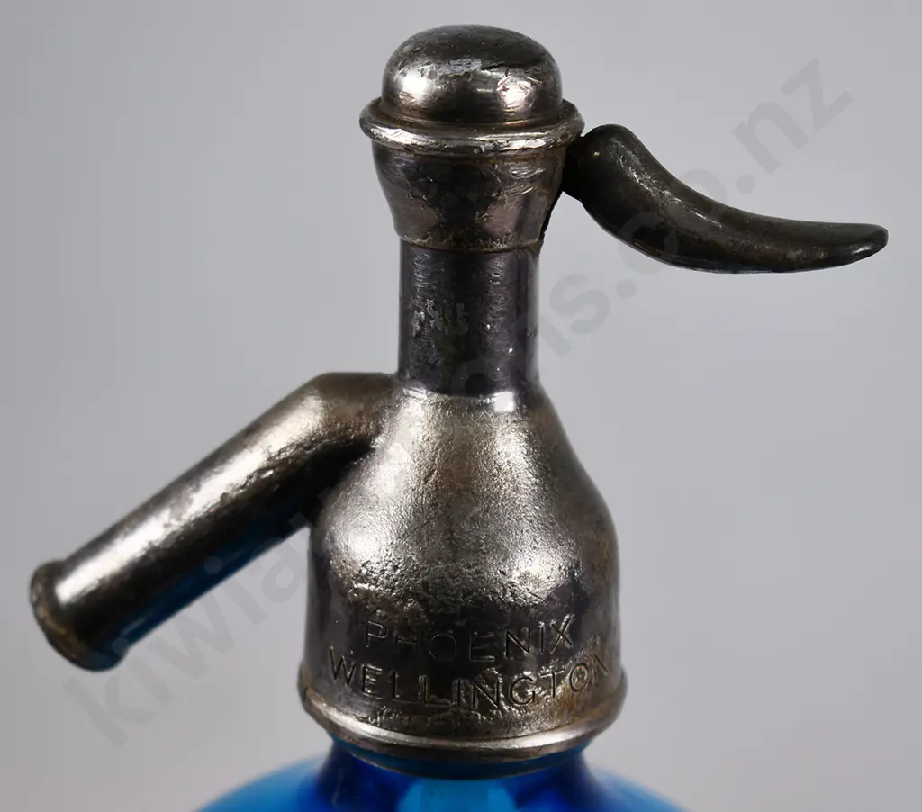DIXON MASTERTON BLUE SODA SYPHON Image 1++