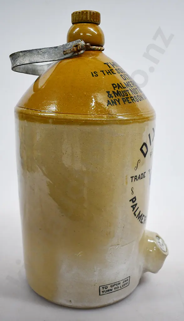 DIXON'S PALMERSTON NORTH STONE JAR Image 1++