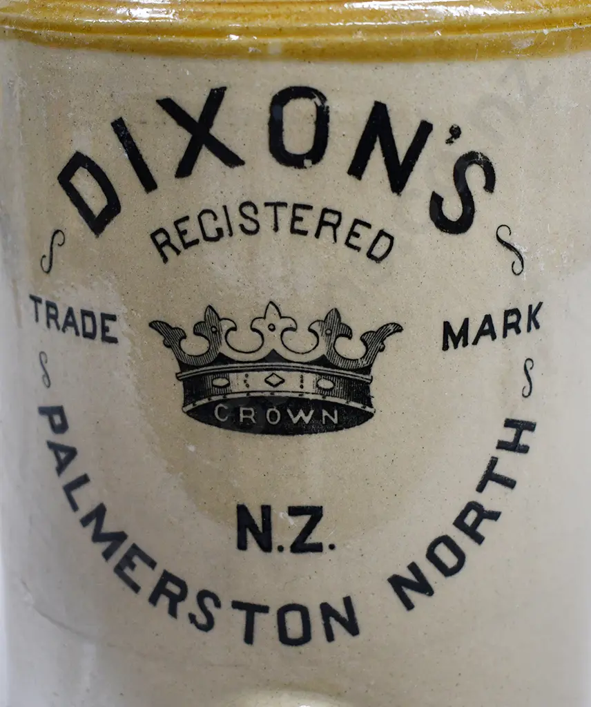 DIXON'S PALMERSTON NORTH STONE JAR Image 1++