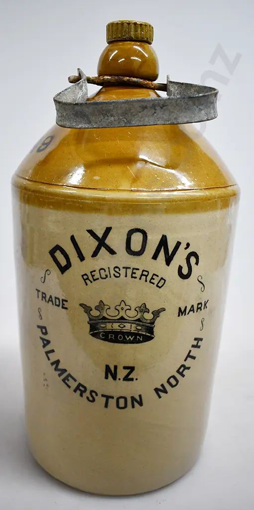 DIXON'S PALMERSTON NORTH STONE JAR Image 1++