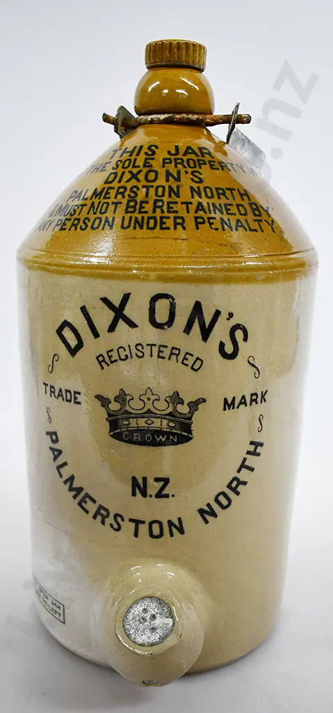 DIXON'S PALMERSTON NORTH STONE JAR Image 1++