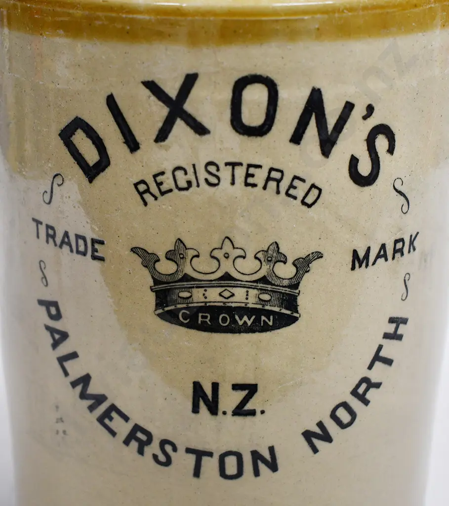 DIXON'S PALMERSTON NORTH STONE JAR Image 1++