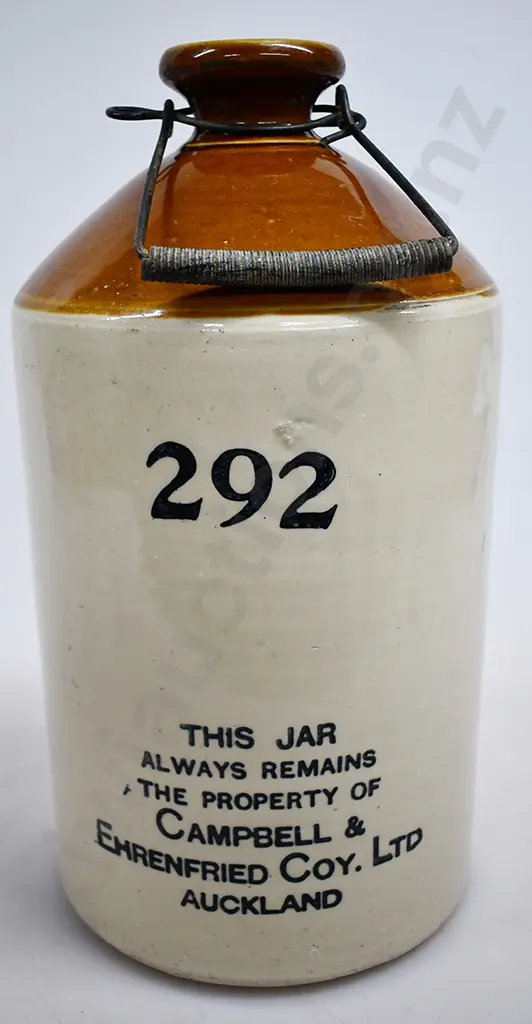 CAMPBELL & EHRENFRIED STONE JAR Image 1++