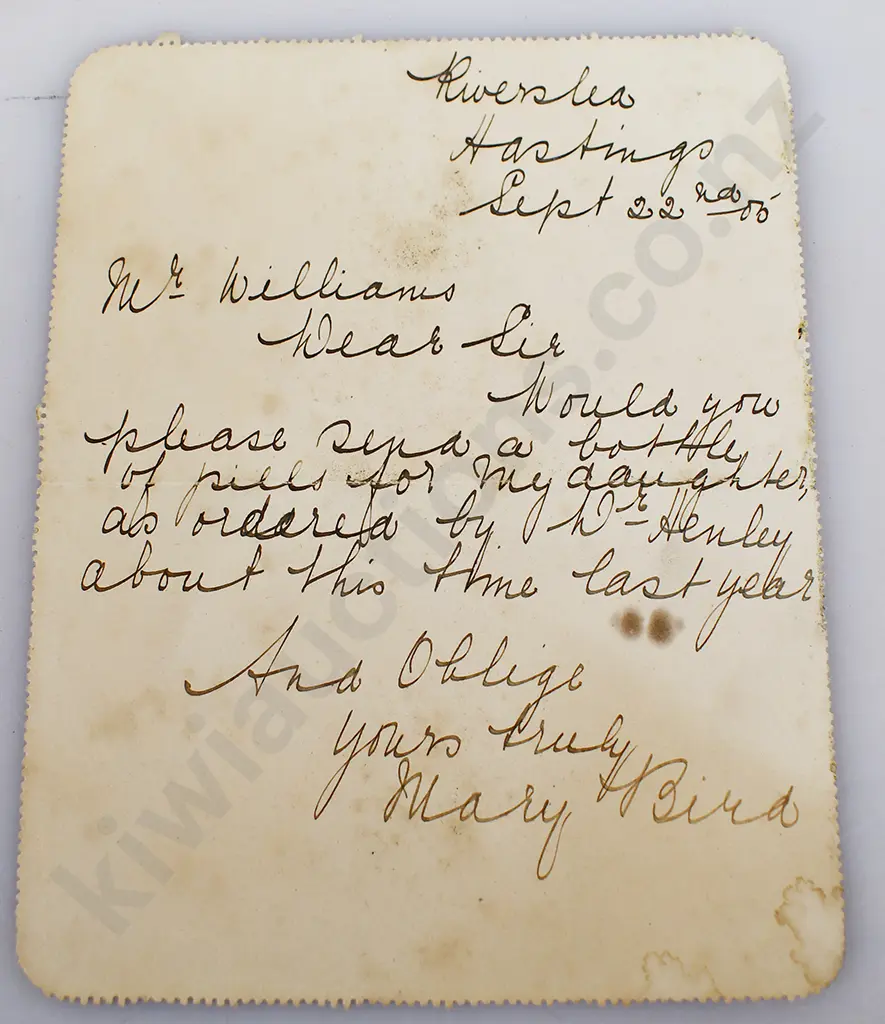 INVOICES  FROM COLONIAL NEW ZEALAND COMPANIES Image 1++