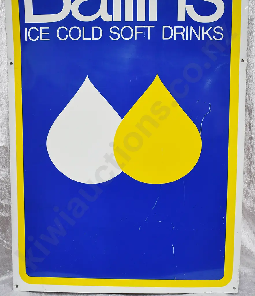 BALLINS/FROSTEE THE REFRESHER TIN SIGN Image 1++