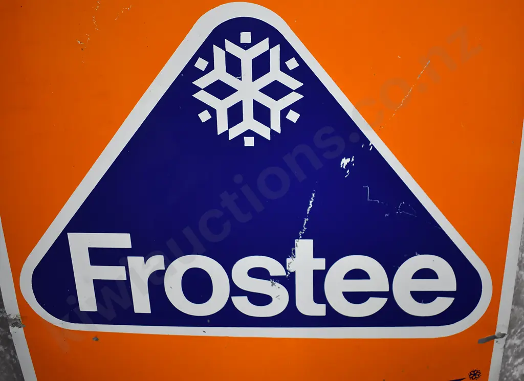 BALLINS/FROSTEE THE REFRESHER TIN SIGN Image 1++