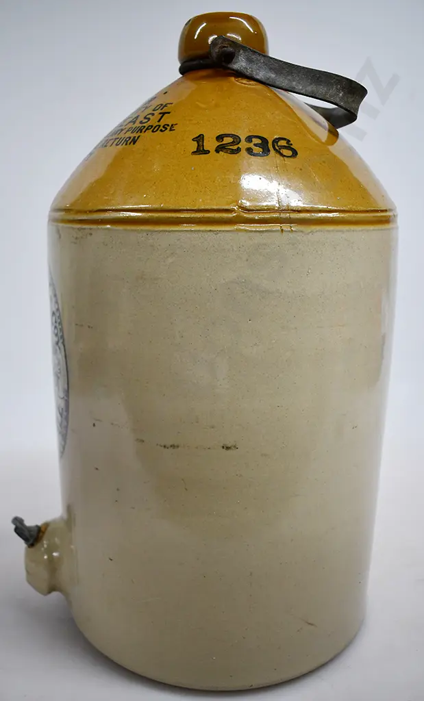 POWLEY & KEAST SPEIGHTS DUNEDIN STONE JAR Image 1++