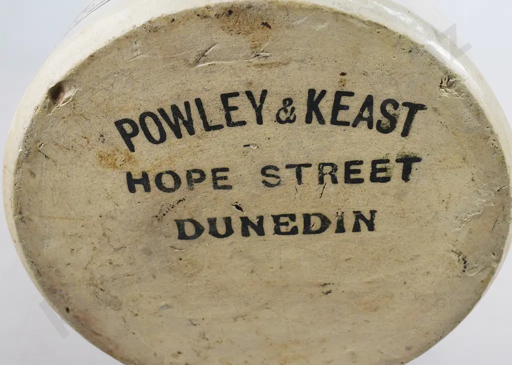 POWLEY & KEAST SPEIGHTS DUNEDIN STONE JAR Image 1++
