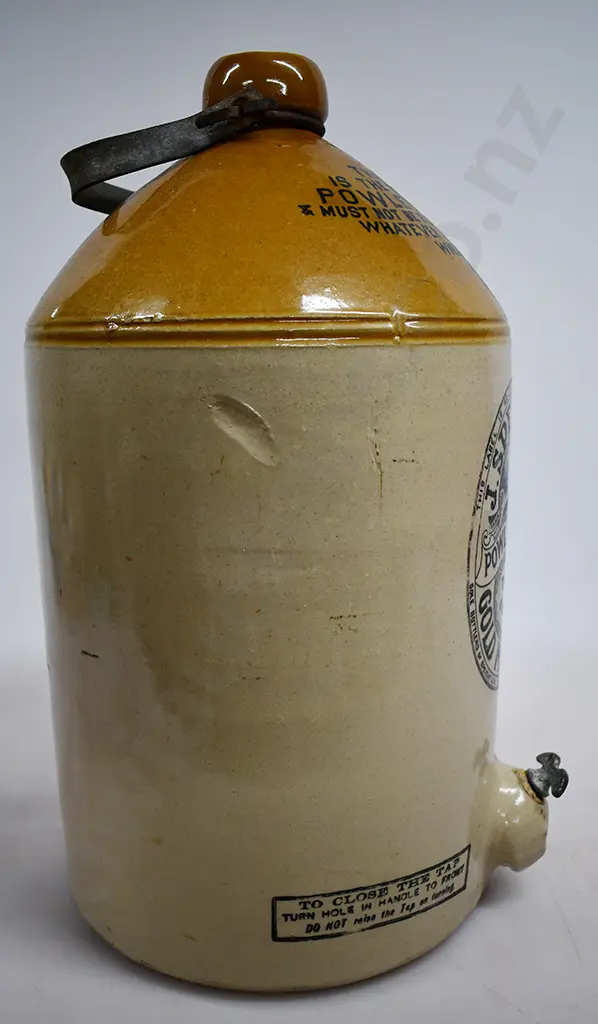 POWLEY & KEAST SPEIGHTS DUNEDIN STONE JAR Image 1++