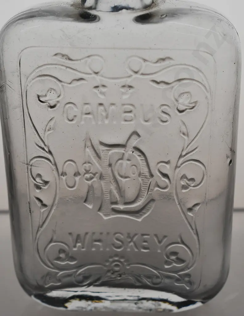 CAMBUS AUCKLAND WHISKEY FLASK Image 1++