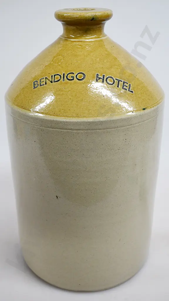 BENDIGO HOTEL (ALEXANDRA) STONE JAR Image 1++