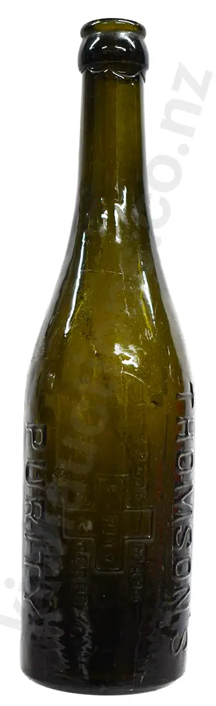 THOMSON'S (DUNEDIN) DARK GREEN 12oz CROWN TOP Image 1++